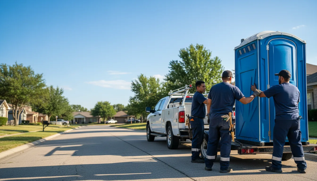 Portable Toilet Rental in Oakley, MI near me